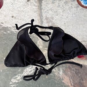 Victoria's Secret Black Bikini Top